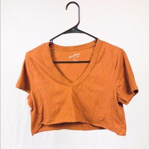 Universal Thread rustic orange crop top
